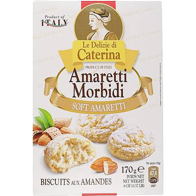 Le Delizie di Caterina Biscuits Amaretti aux amandes, 170g