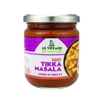Le Voyage de Mamabé Sauce Tikka masala bio, 200g