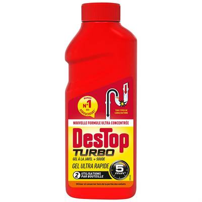 Destop Déboucheur turbo, 500ml