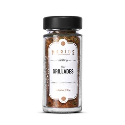Marius, L'Épicerie Inspirée Mélange pour Grillades, 35g