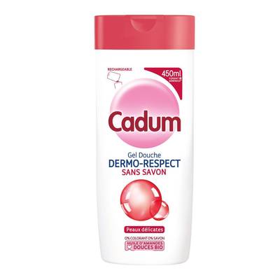 Cadum Gel Douche Dermo-Respect, 450ml
