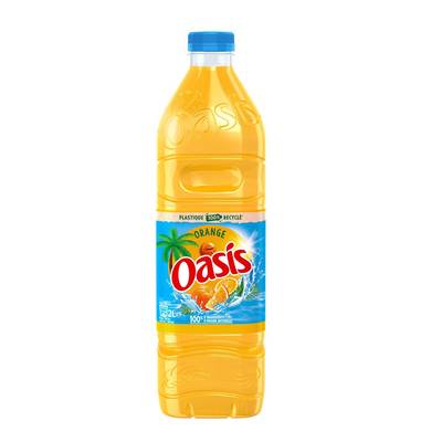 Oasis Boisson aux fruits saveur orange, 2L