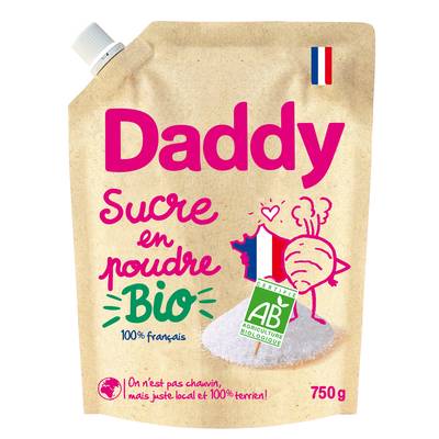 Daddy Sucre en Poudre Bio, 750g