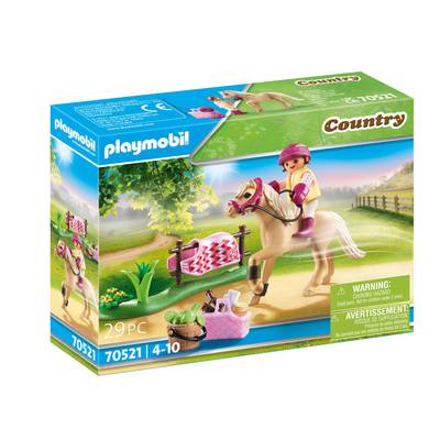 PLAYMOBIL® Country Cavalière avec poney beige, 70521
