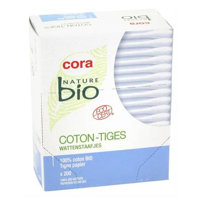 Nature Bio Coton-tiges, 200 pièces
