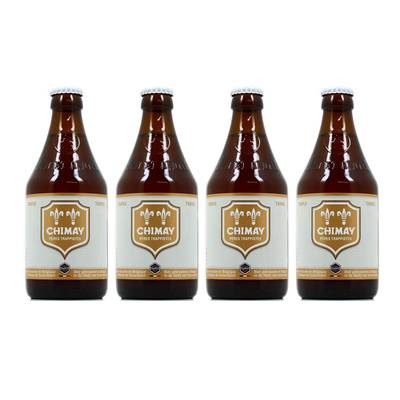 Chimay Bière Trappiste blanche 8°, 4x33cl