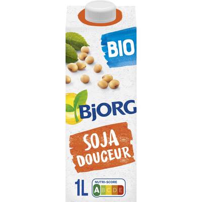 Bjorg Soja Douceur Boisson Végétale Bio, 1L