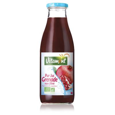 Vitamont Pur jus de grenade Bio, 1L