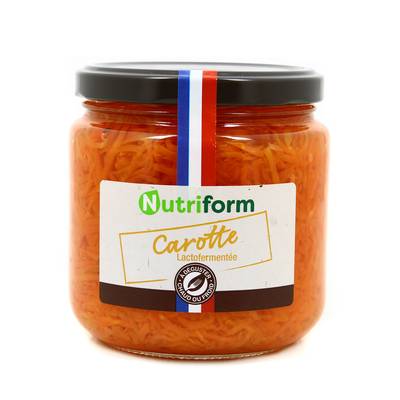 Nutriform Carottes Lacto-fermentée bio, 275g