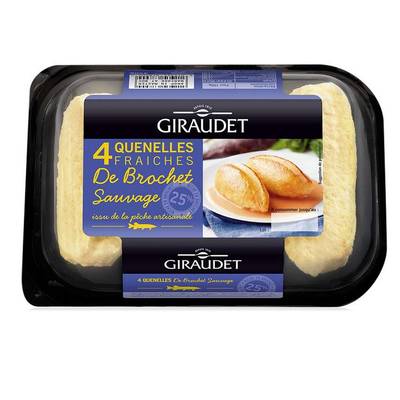 Giraudet Quenelles de Brochet Sauvage, 4x50g