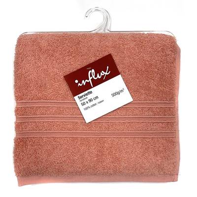 Influx Serviette 50x90 cm Corail, 1  serviette