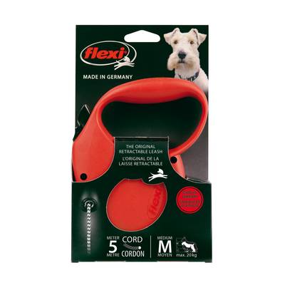 Flexi Laisse extensible Taille M pour chien moyen, 5 m