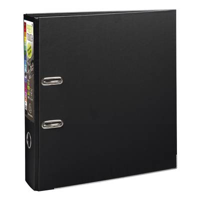 Exacompta Classeur levier noir pour feuilles 24,2 x 29,7 cm, Dos  80 mm