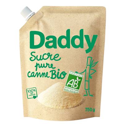 Daddy Sucre bio pure canne, 750g