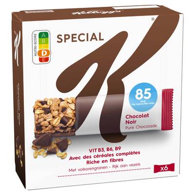 Spécial K Barres Chocolatées, 6 barres