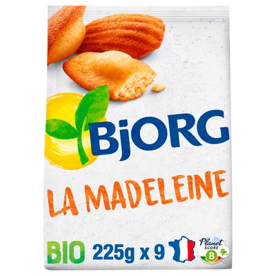 3229820764412 - Bjorg - Madeleine aux oeufs frais Bio