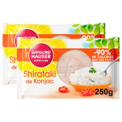 Gayelord Hauser Shirataki de Konjac nature, Lot de 2x160g