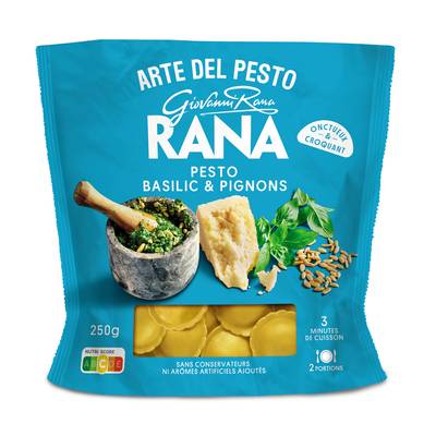 Giovanni Rana Raviolis Frais Pesto Basilic & Pignons, 250g