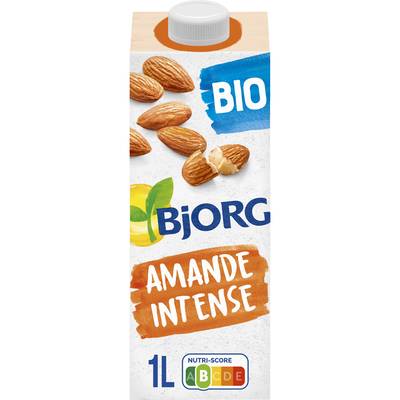 Bjorg Lait d'amande Intense Boisson Végétale Bio, 1L