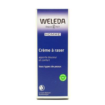 Weleda Crème à raser adoucissante, Cosmétique Naturelle, 75 ml
