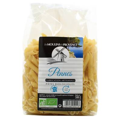 Les Moulins De Provence Penne blanche bio, 500G