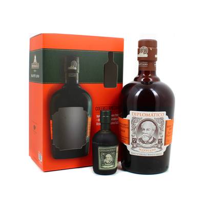 Diplomatico Mantuano Rhum 40° coffret mini Reserva, 70cl