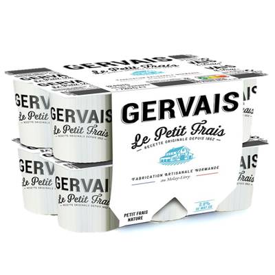 Gervais Fromage Frais 3,9%mg, 12x60g