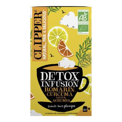 Clipper Infusion Detox Romarin Bio - 20 sachets, 44g