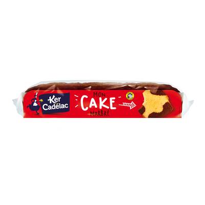 Ker Cadélac Quatre Quart marbré Cacao, 500g