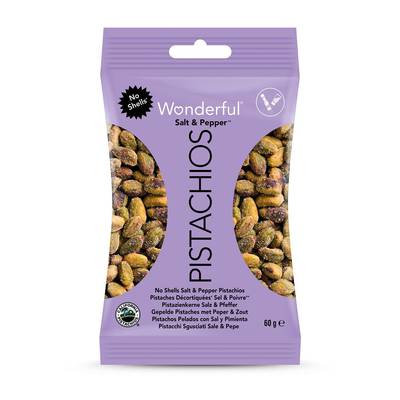Wonderful Pistaches Poivre & Sel, 60g