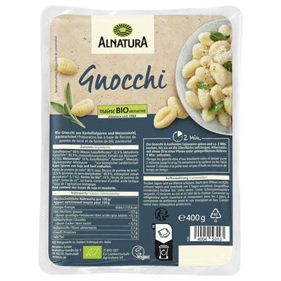 Alnatura Gnocchi Classique Bio, 400g