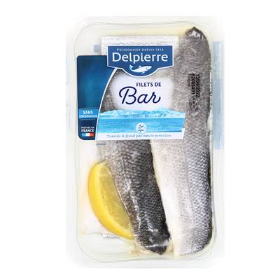 Delpierre Filets de Bar, 190g