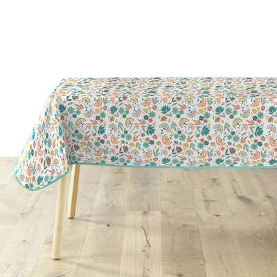 Douceur D Interieur Nappe rectangle en PVC Indiana, 140 x 240 cm
