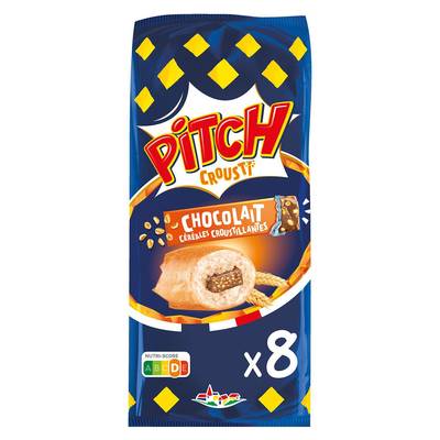 Pasquier Pitch Crousti Choco, 8 briochettes - 300g
