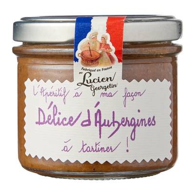 Lucien Georgelin Délice d'Aubergines à tartiner, 100g