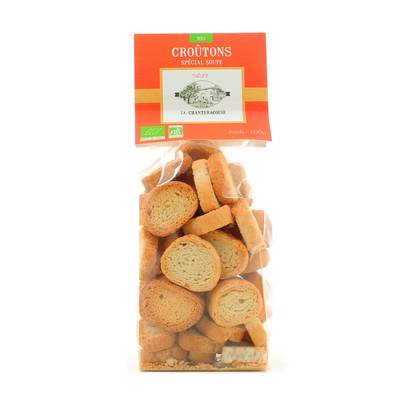 La Chanteracoise Croutons bio, 100g