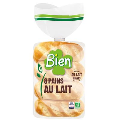 Bien Pain au Lait Bio, 8x35g