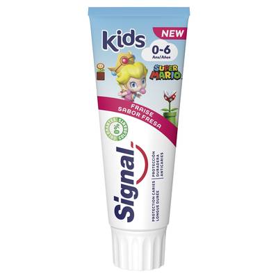 Signal Dentifrifice Enfants 0 - 6 ans à la Fraise, 75ml
