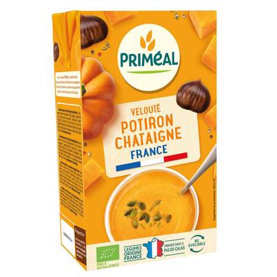 Priméal Velouté Potiron et châtaigne Bio, 1L