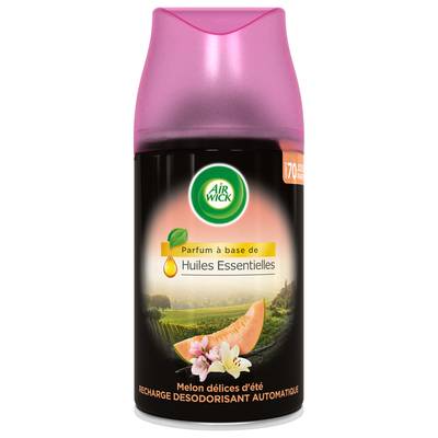Air Wick Recharge pour diffuseur Freshmatic melon delices d'été, 250ml