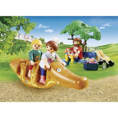 4008789702814 - PLAYMOBIL® City Life - Parc de jeux et enfants