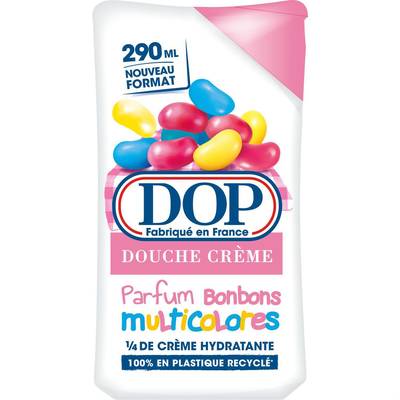 Dop Gel douche crème douceurs d'enfance au parfum Bonbons multicolors, 290ml