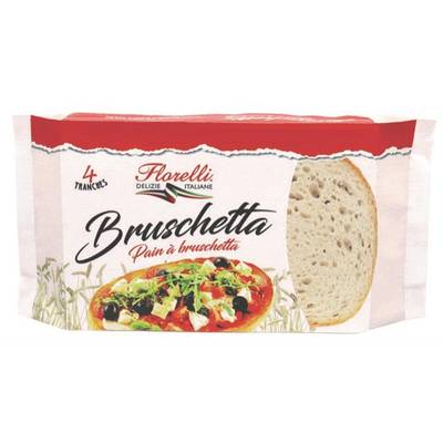 Florelli 4 Pains à Bruschetta 4x100g, 400g