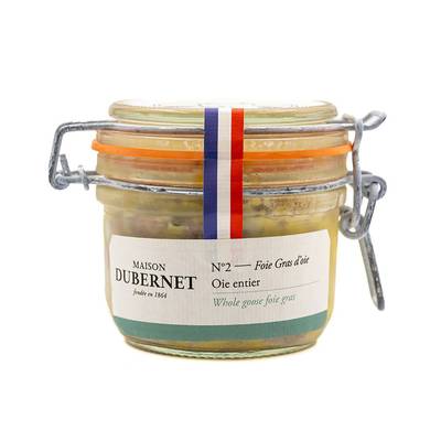 Maison Dubernet Foie Gras d'Oie Entier du Sud-Ouest, 125g