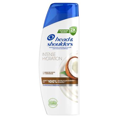 Head & Shoulders Shampoing Antipelliculaire Intense hydratation Huile de coco, 330ml