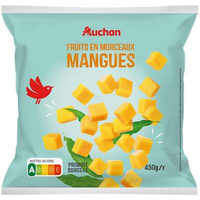 Auchan Mangue en morceaux, 450g