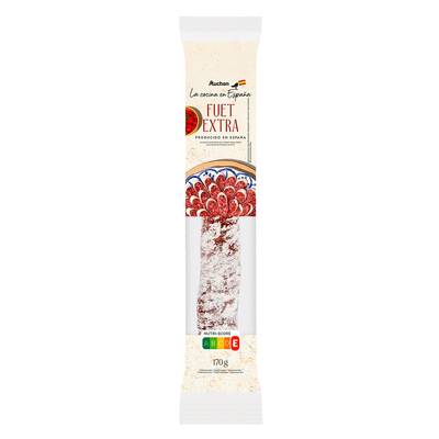 Auchan La Cocina En Espana Fuet Extra, 170g