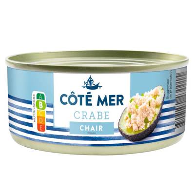 Coté Mer Chair de Crabe, 105g