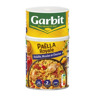 Garbit Paëlla Royale - Volaille, Moules et Chorizo, 940g