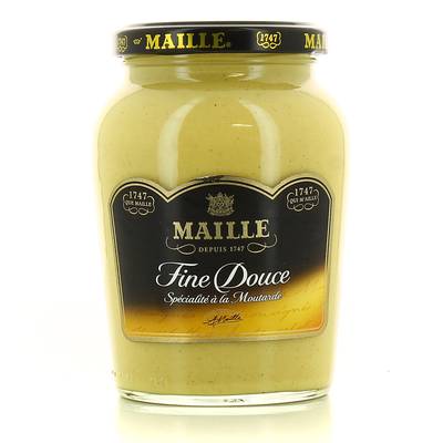 Maille Moutarde fine et douce, 370g